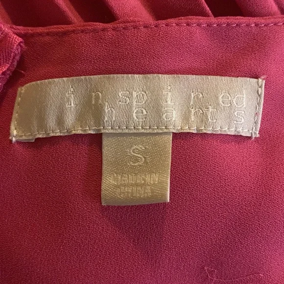 Inspired Hearts Pink Evening Dress, Size Small,  NWT - Picture 7 of 8